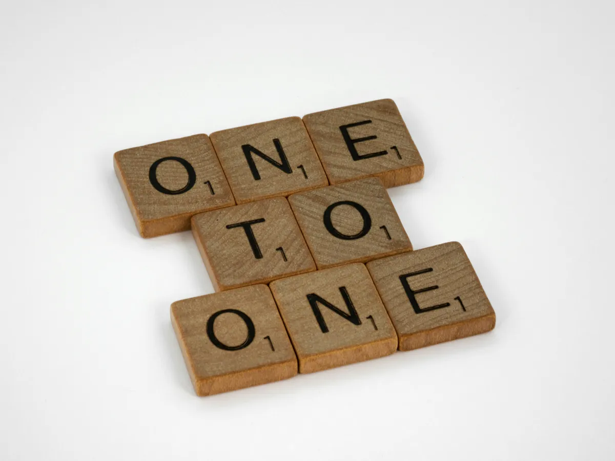 One-to-one in legno