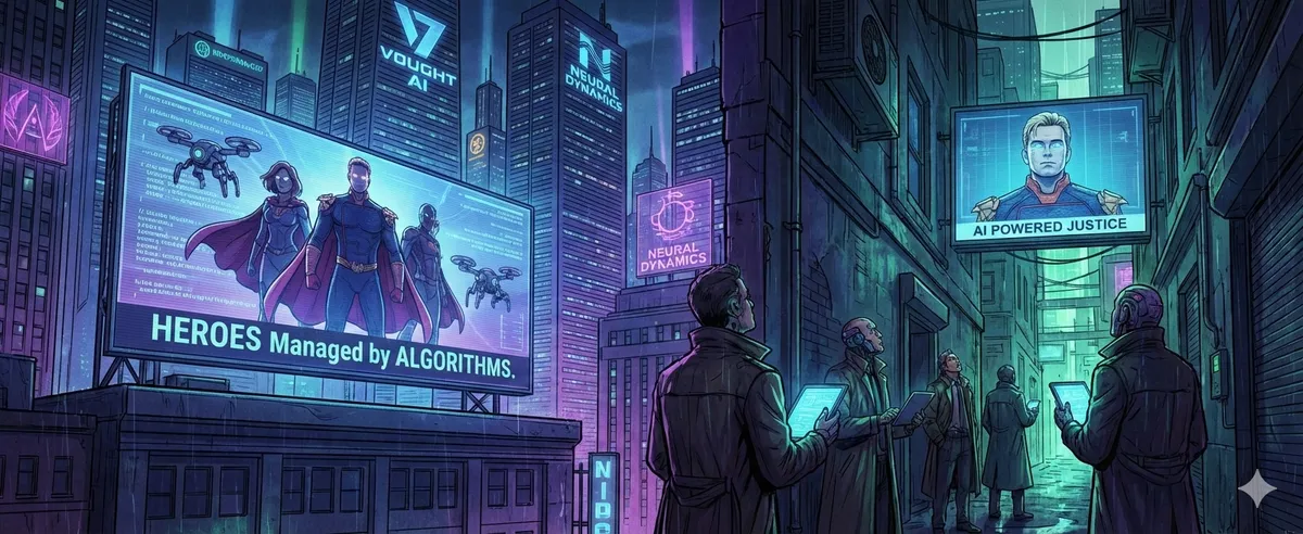 The Boys superheroes governed by AI