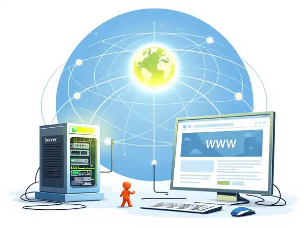 Web development concept